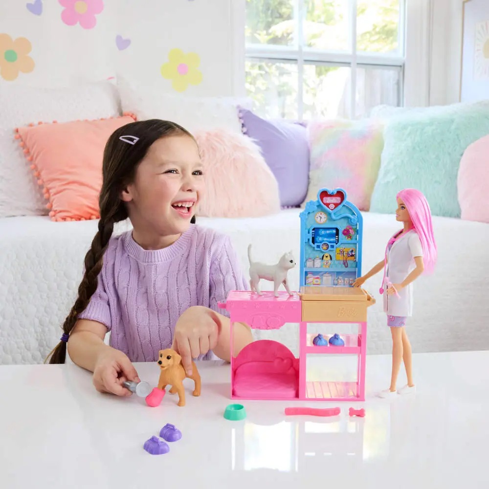 Bild: 194735308309 | Barbie Haustierklinik Spielset | Fensterkarton | JFX93 | Deutsch