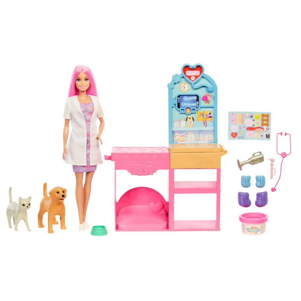 Bild: 194735308309 | Barbie Haustierklinik Spielset | Fensterkarton | JFX93 | Deutsch