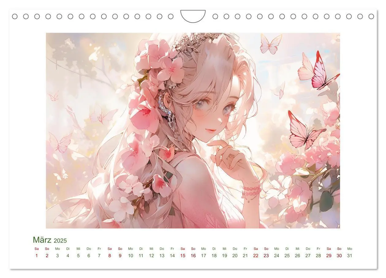 Bild: 9783383838309 | Der Mädchen-Kalender (Wandkalender 2025 DIN A4 quer), CALVENDO...