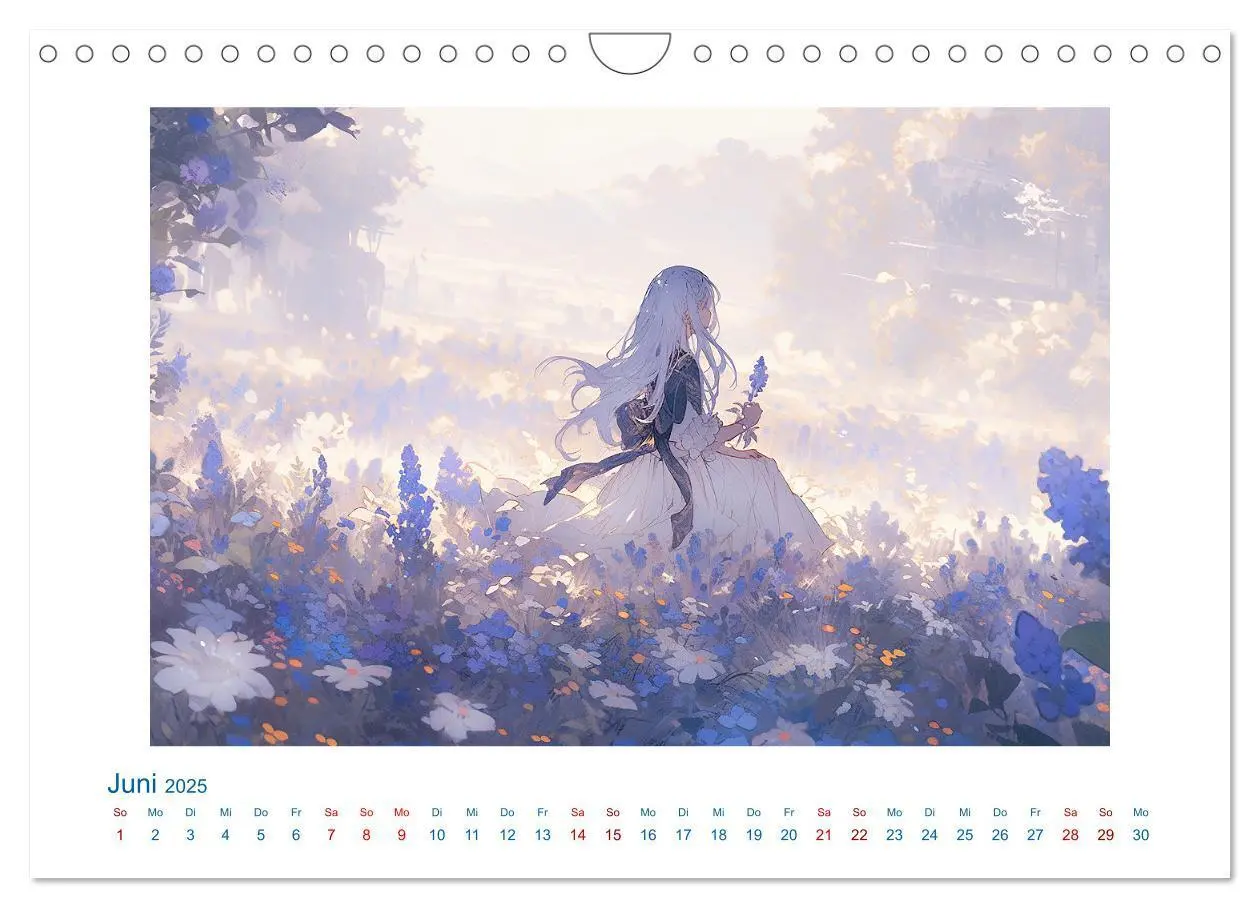 Bild: 9783383838309 | Der Mädchen-Kalender (Wandkalender 2025 DIN A4 quer), CALVENDO...