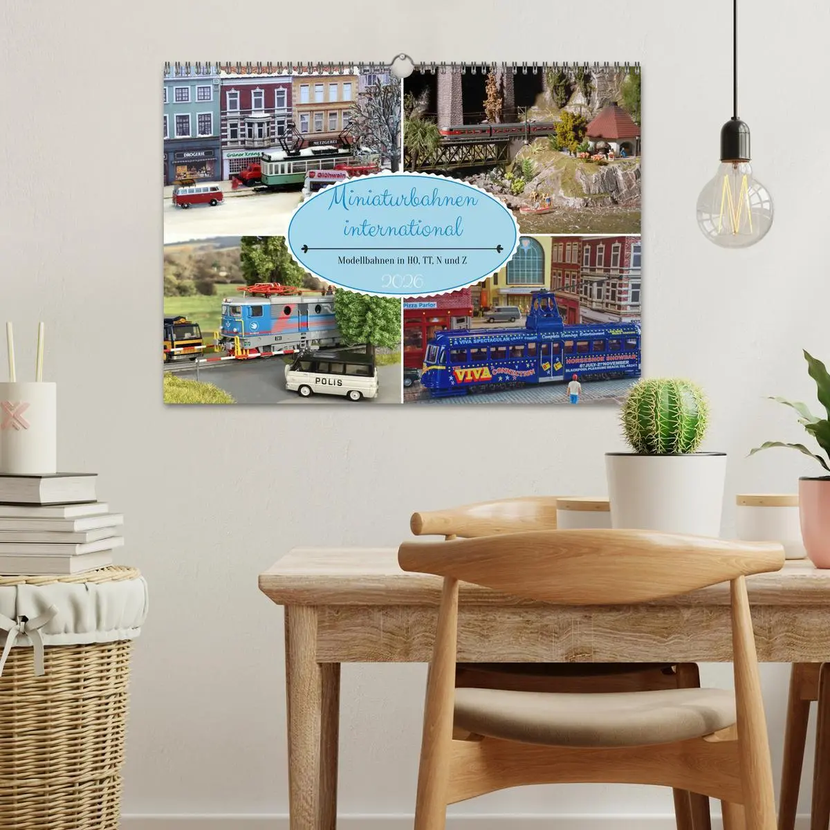 Bild: 9783457258309 | Miniaturbahnen international (Wandkalender 2026 DIN A3 quer),...