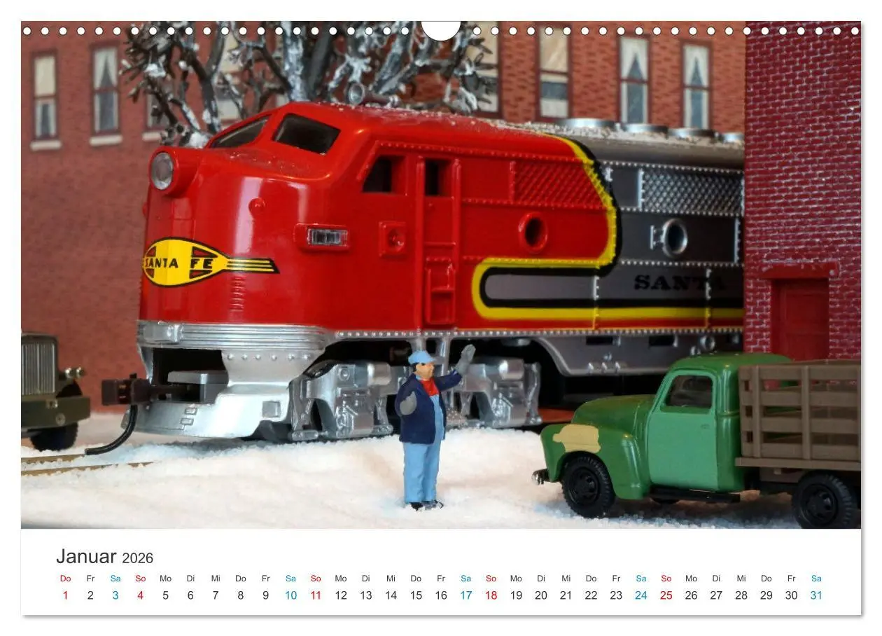Bild: 9783457258309 | Miniaturbahnen international (Wandkalender 2026 DIN A3 quer),...