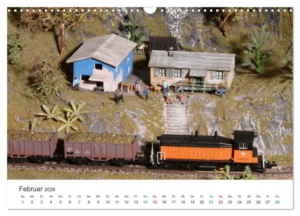 Bild: 9783457258309 | Miniaturbahnen international (Wandkalender 2026 DIN A3 quer),...