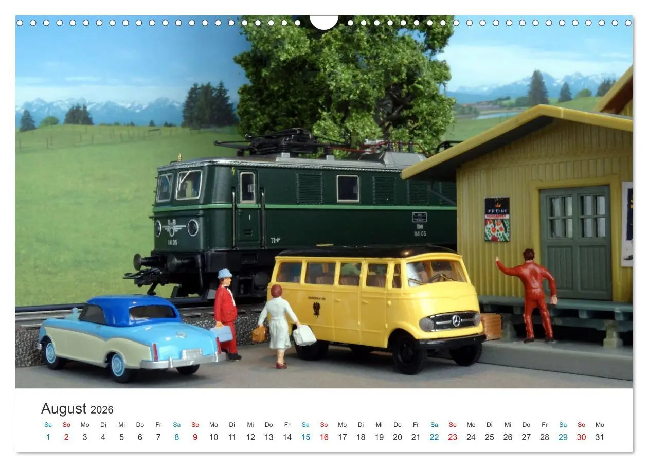 Bild: 9783457258309 | Miniaturbahnen international (Wandkalender 2026 DIN A3 quer),...