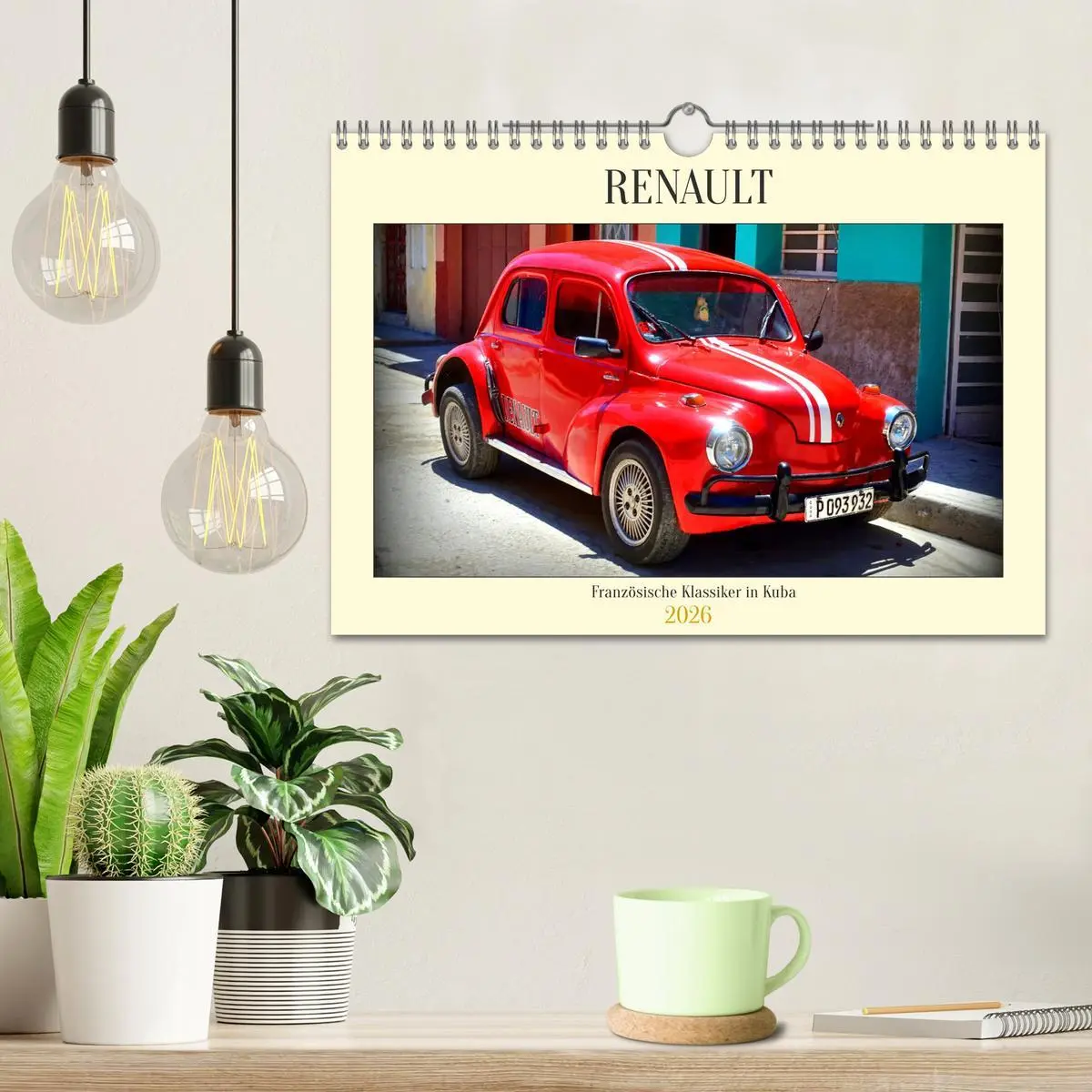 Bild: 9783457948309 | RENAULT - Französische Klassiker in Kuba (Wandkalender 2026 DIN A4...