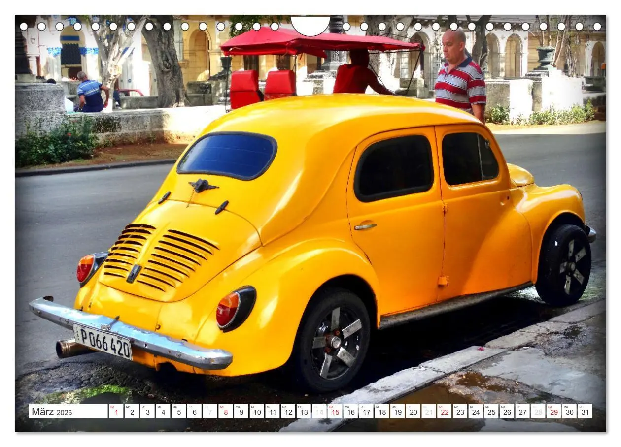 Bild: 9783457948309 | RENAULT - Französische Klassiker in Kuba (Wandkalender 2026 DIN A4...