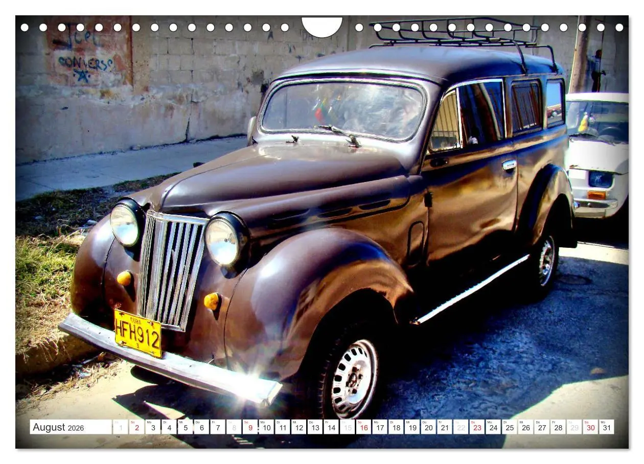 Bild: 9783457948309 | RENAULT - Französische Klassiker in Kuba (Wandkalender 2026 DIN A4...