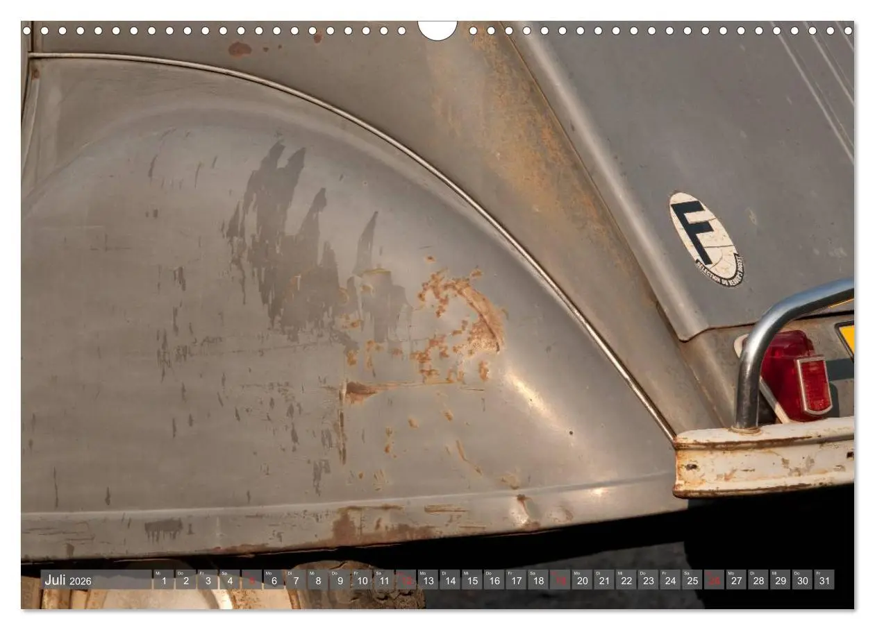 Bild: 9783516038309 | Citroën 2CV Alte Liebe rostet nicht (Wandkalender 2026 DIN A3...