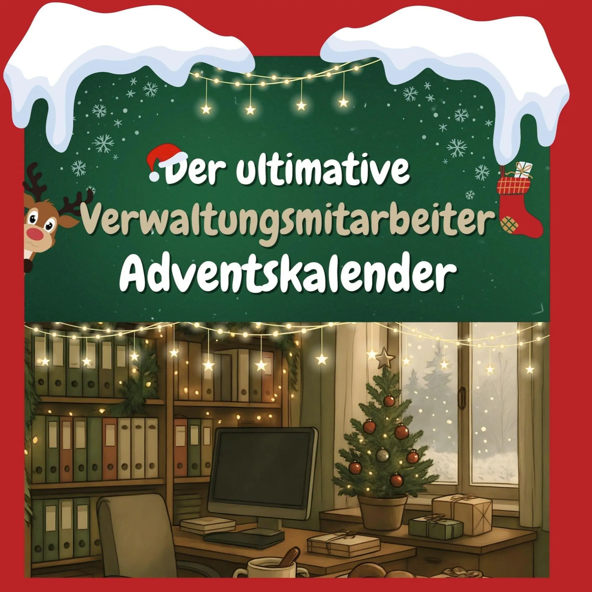 Cover: 9783695308309 | Der ultimative Verwaltungsmitarbeiter-Adventskalender | Lucas Fuchs