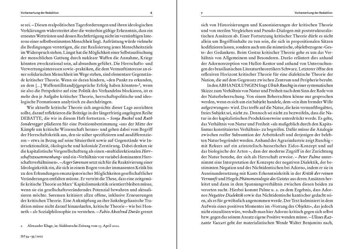 Bild: 9783866748309 | Zeitschrift für kritische Theorie / Zeitschrift für kritische...