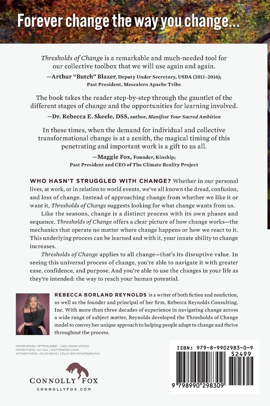 Rückseite: 9798990298309 | Thresholds of Change | The Way through Transformational Times | Buch