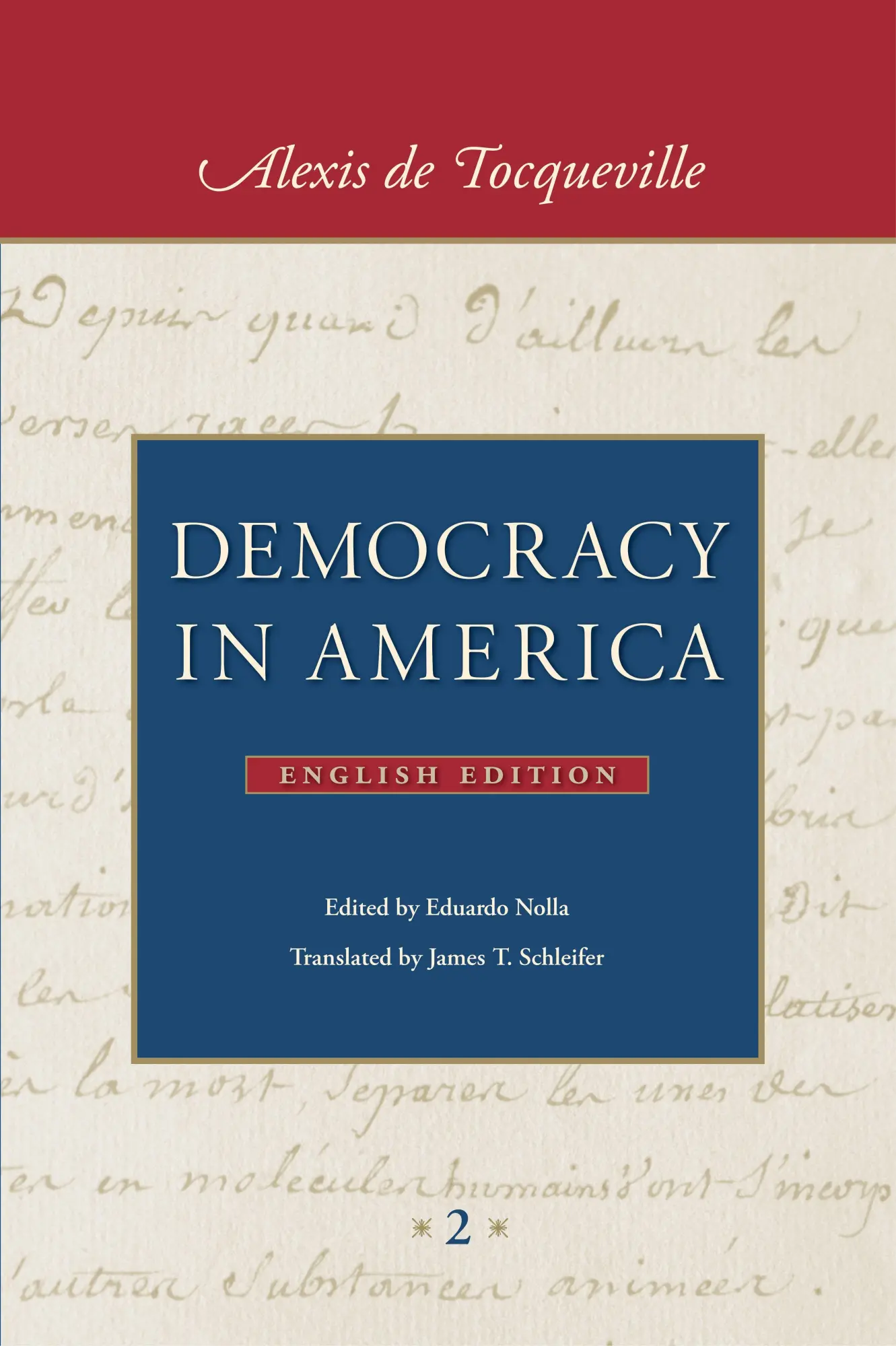 Cover: 9780865978409 | Democracy in America (in Two Volumes) | Alexis De Tocqueville | Buch