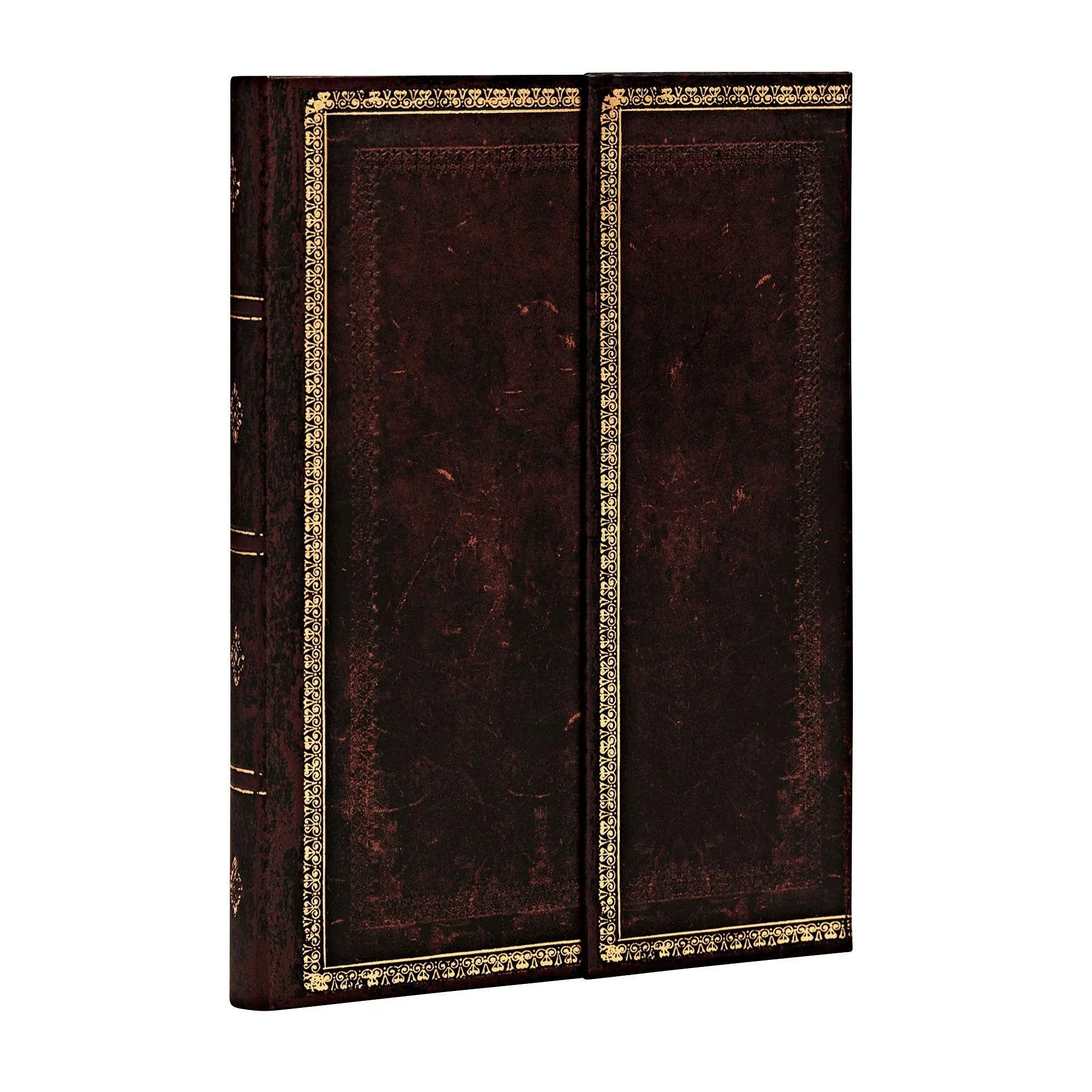 Bild: 9781551568409 | Black Moroccan (Old Leather Collection) Mini Lined Journal | Buch
