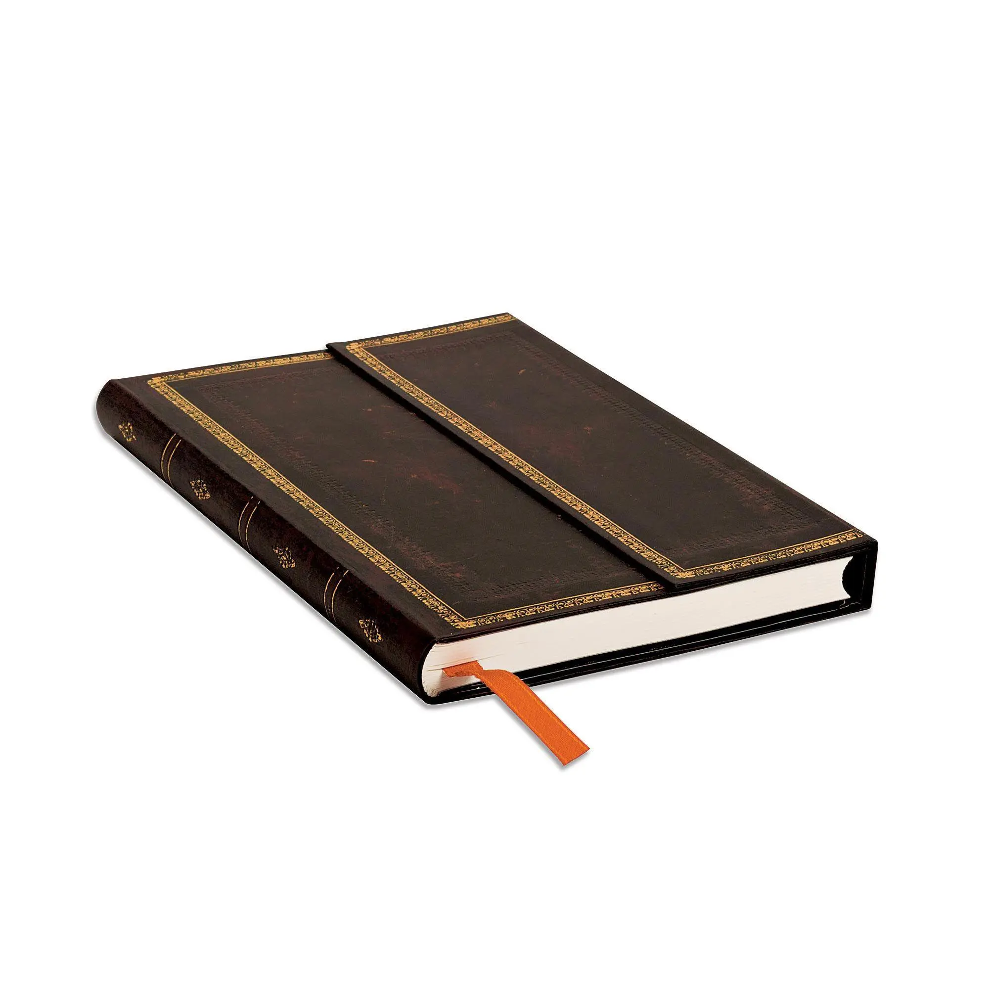Bild: 9781551568409 | Black Moroccan (Old Leather Collection) Mini Lined Journal | Buch