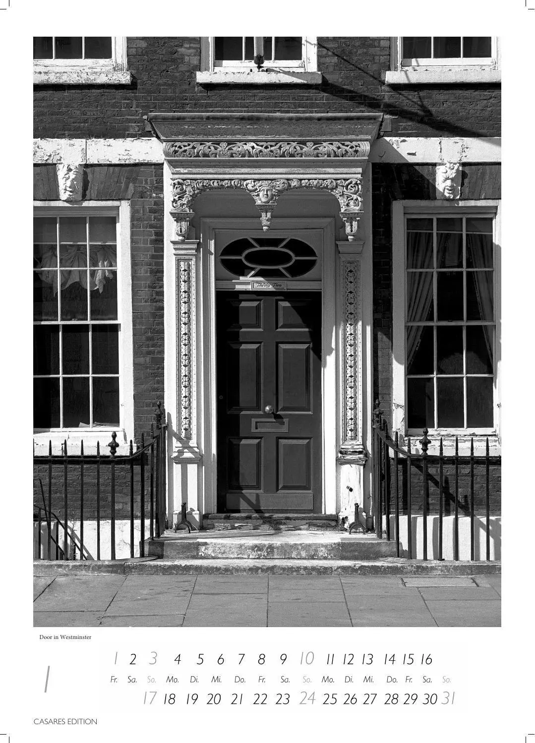 Bild: 9781835248409 | London schwarz-weiss Kalender 2027 - Wandkalender Fotokalender...
