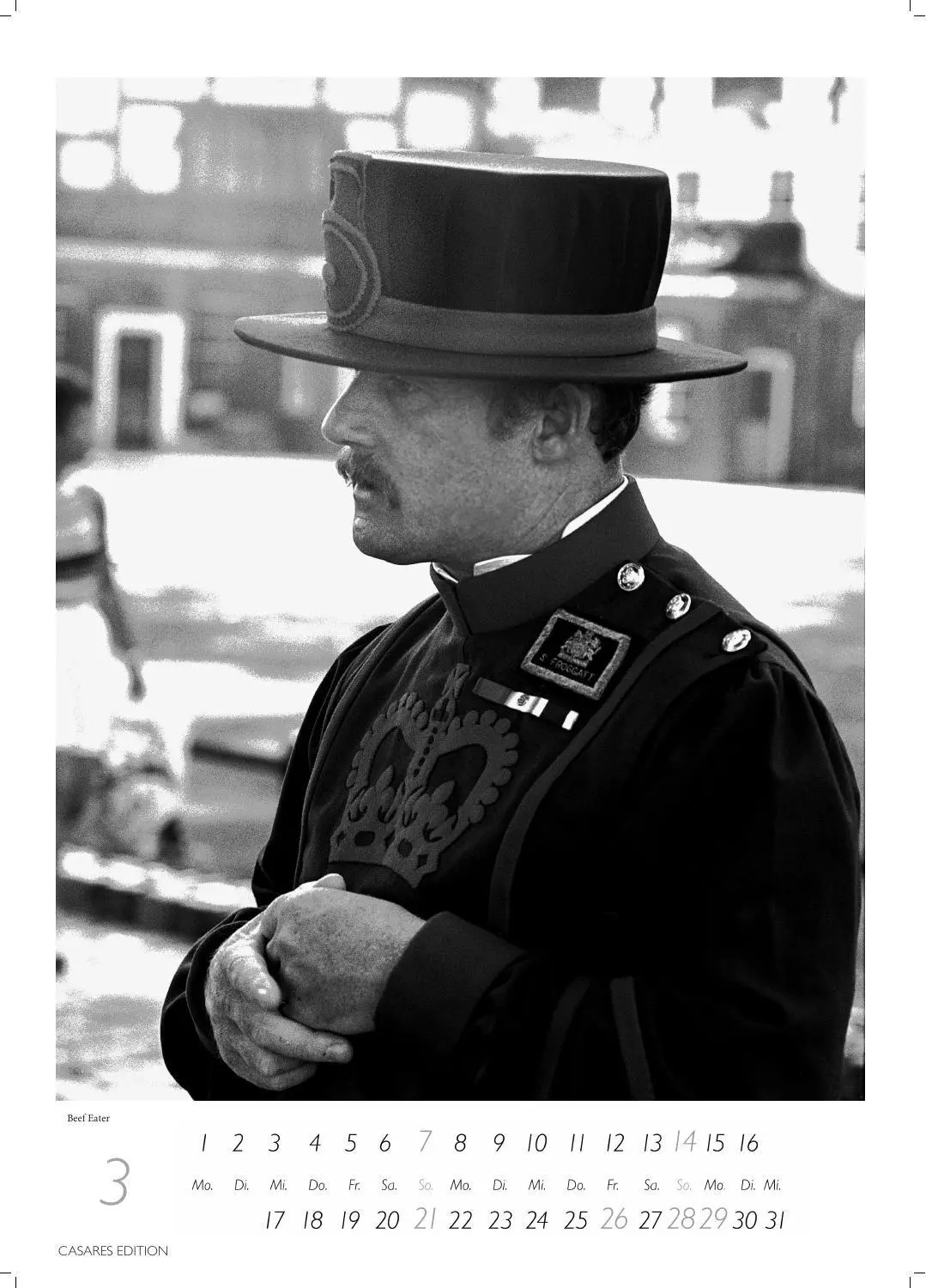 Bild: 9781835248409 | London schwarz-weiss Kalender 2027 - Wandkalender Fotokalender...