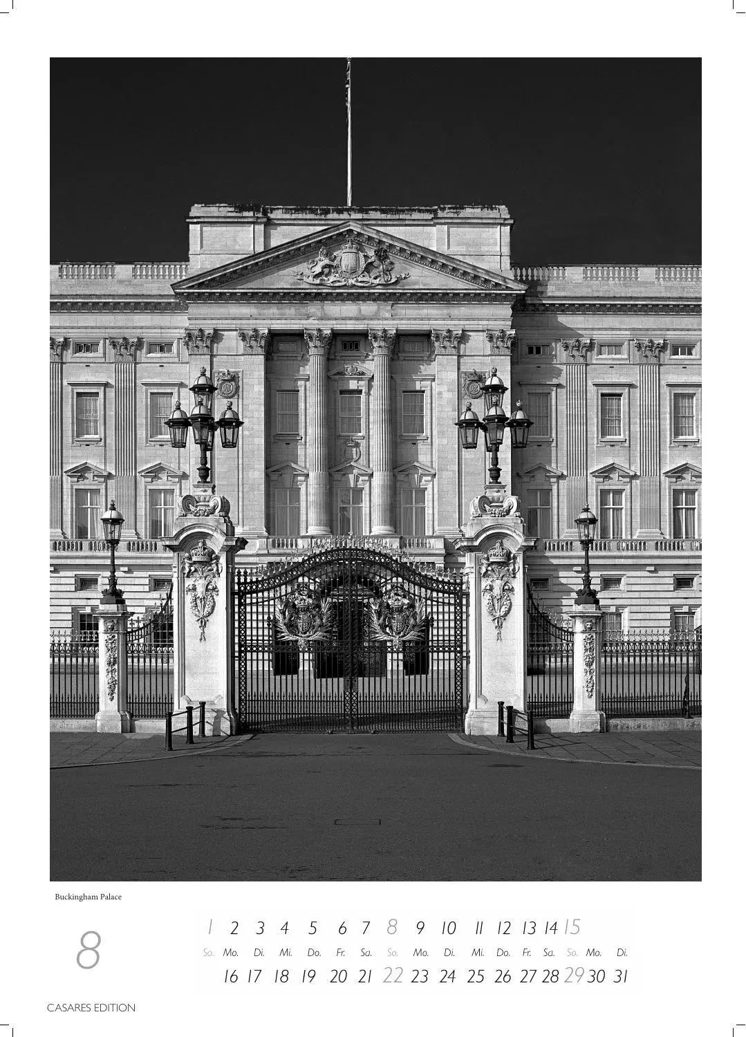 Bild: 9781835248409 | London schwarz-weiss Kalender 2027 - Wandkalender Fotokalender...