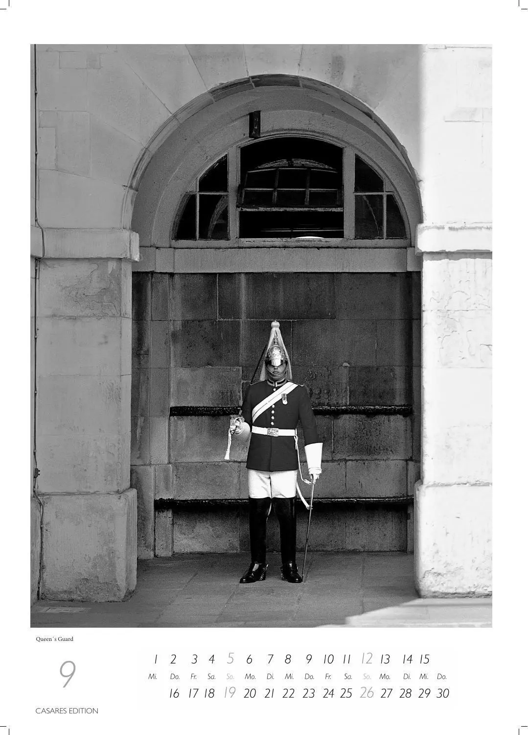 Bild: 9781835248409 | London schwarz-weiss Kalender 2027 - Wandkalender Fotokalender...