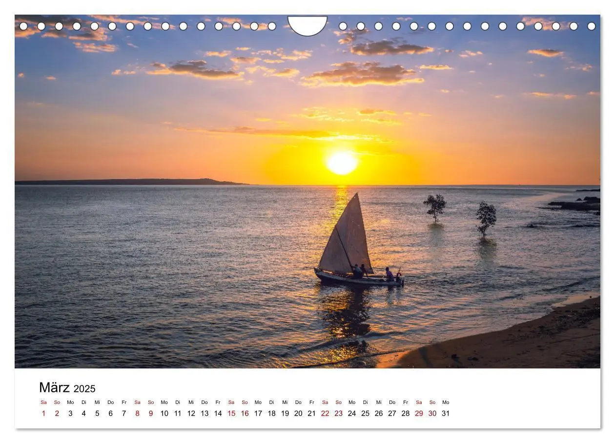 Bild: 9783383998409 | Naturparadies Madagaskar (Wandkalender 2025 DIN A4 quer), CALVENDO...