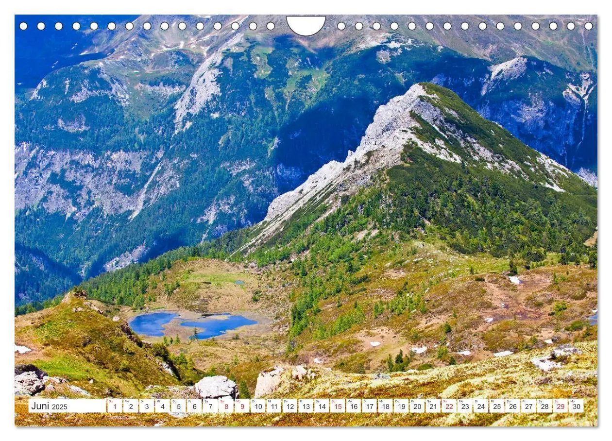 Bild: 9783435158409 | Tweng und Obertauern (Wandkalender 2025 DIN A4 quer), CALVENDO...