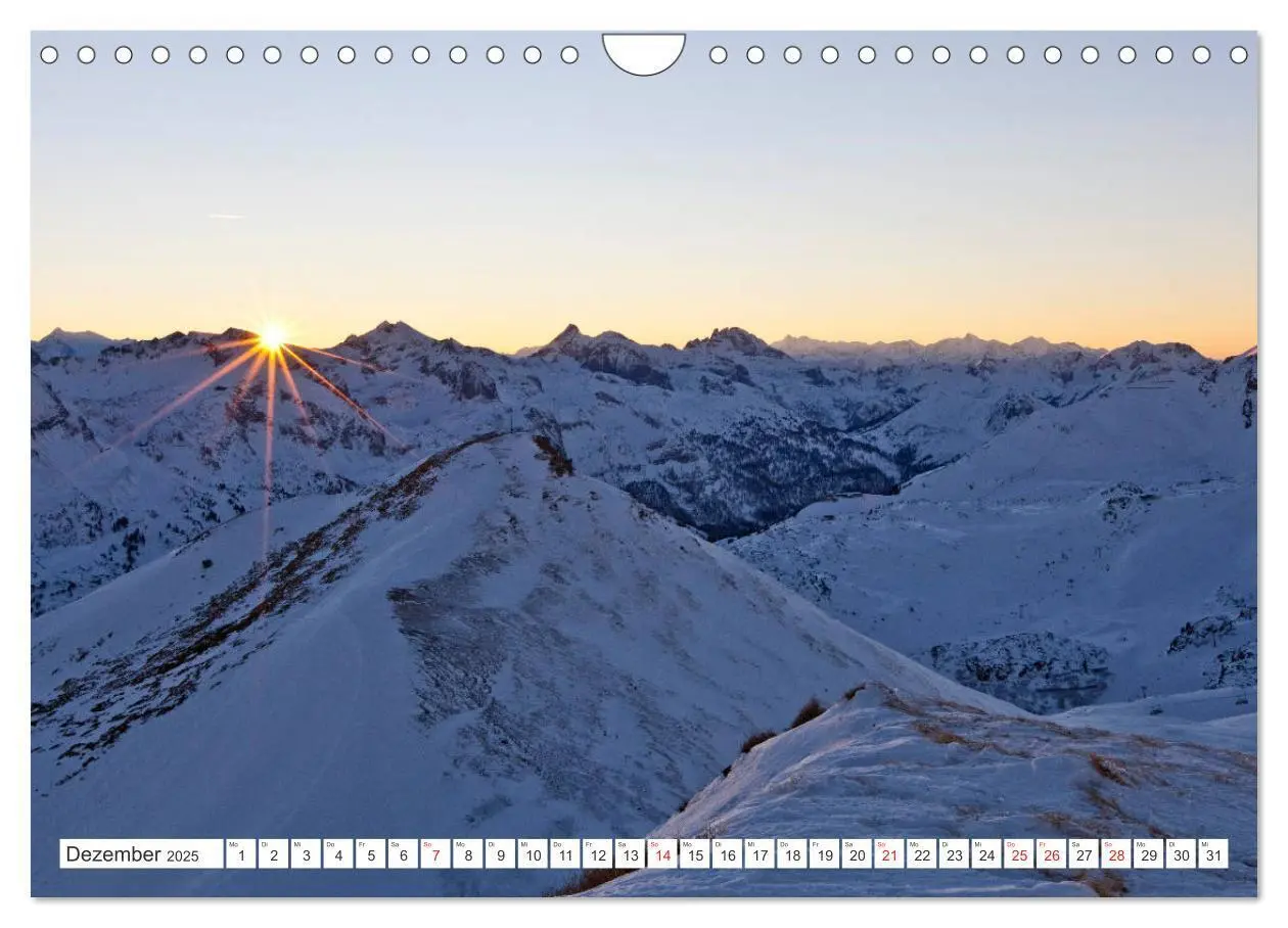 Bild: 9783435158409 | Tweng und Obertauern (Wandkalender 2025 DIN A4 quer), CALVENDO...