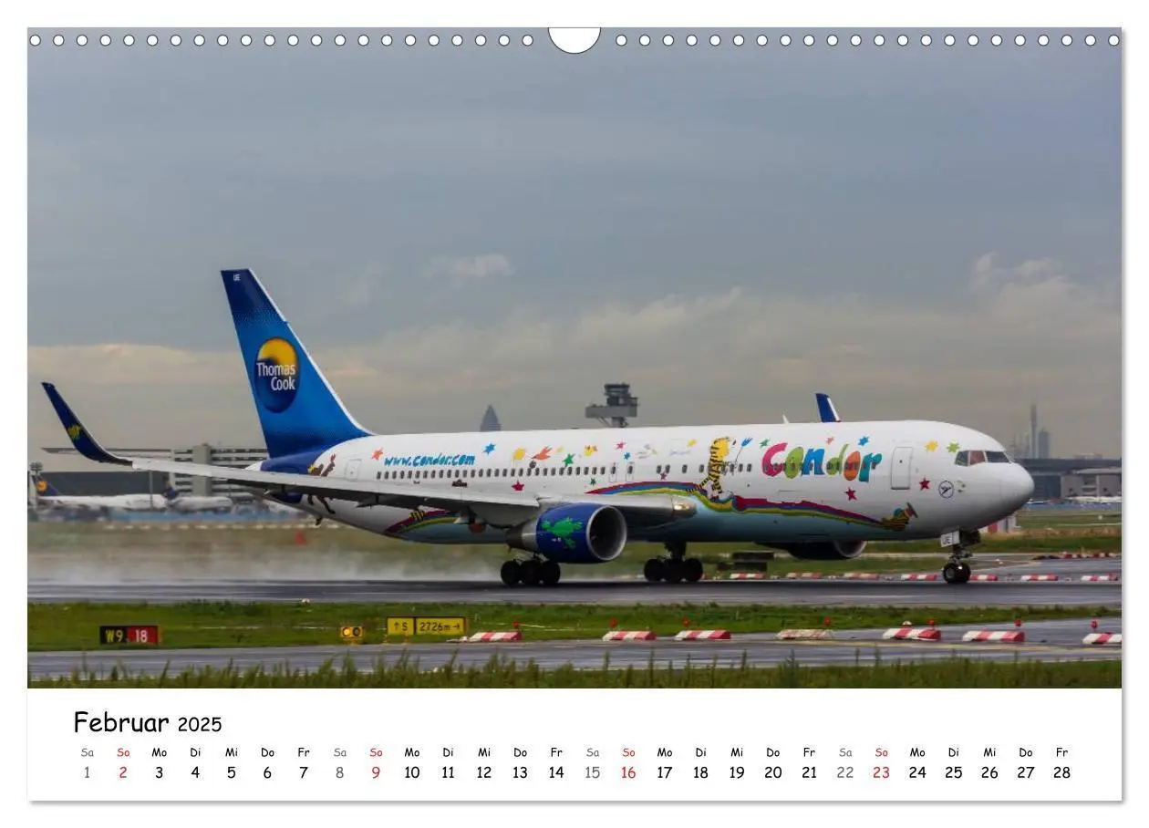 Bild: 9783435778409 | Airliners in Frankfurt (Wandkalender 2025 DIN A3 quer), CALVENDO...
