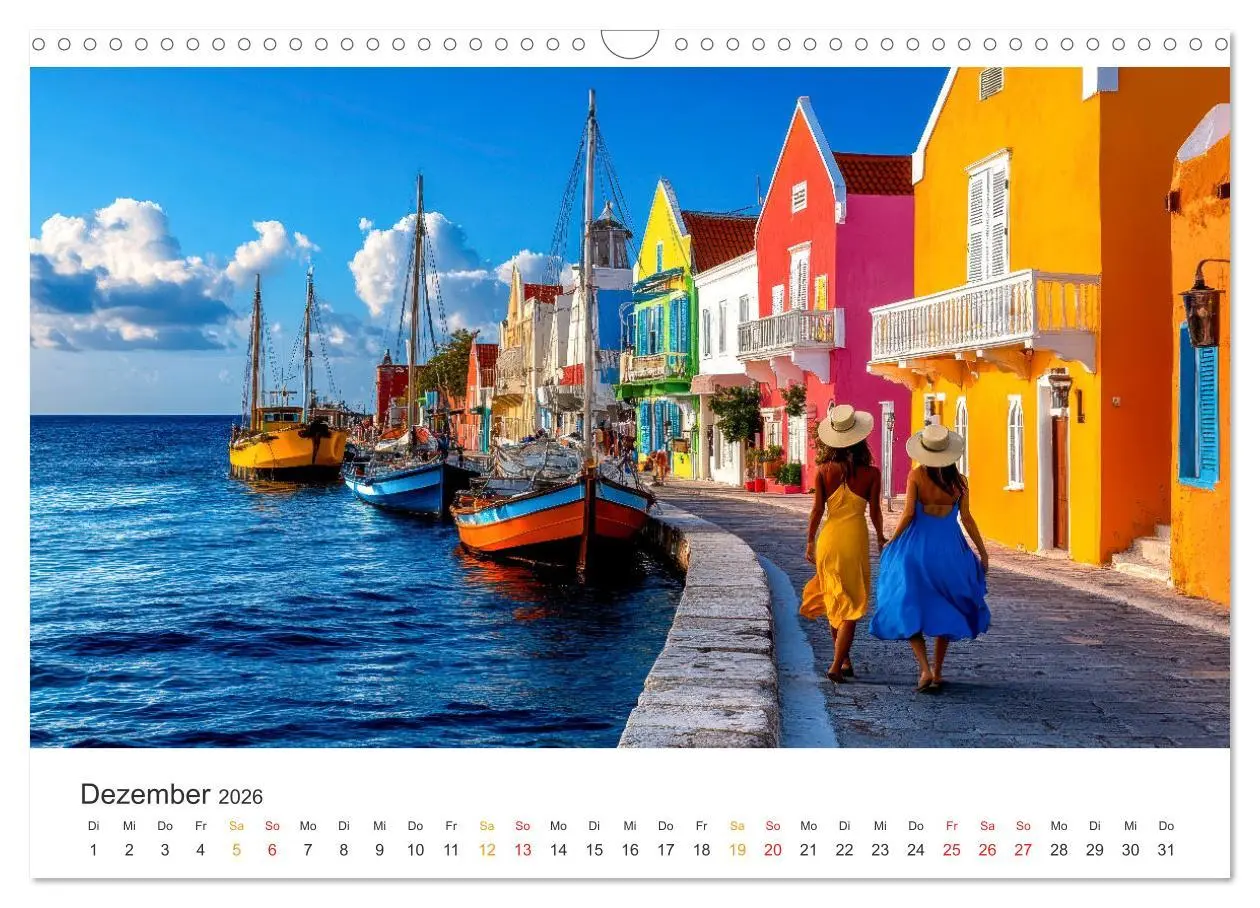 Bild: 9783457248409 | Curaçao - paradiesische Insel in der Karibik (Wandkalender 2026 DIN...