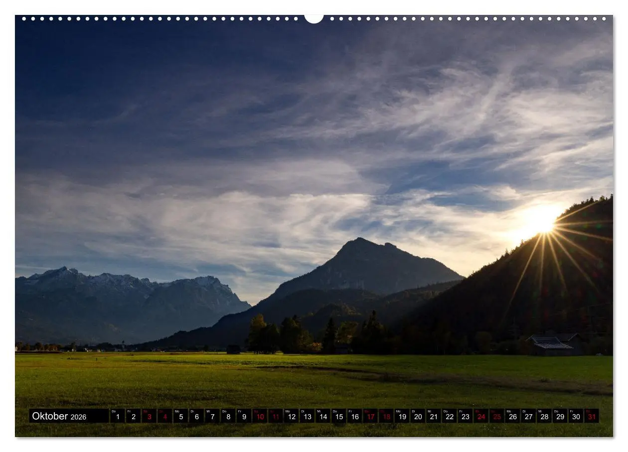 Bild: 9783457488409 | Werdenfelser Land (Wandkalender 2026 DIN A2 quer), CALVENDO...