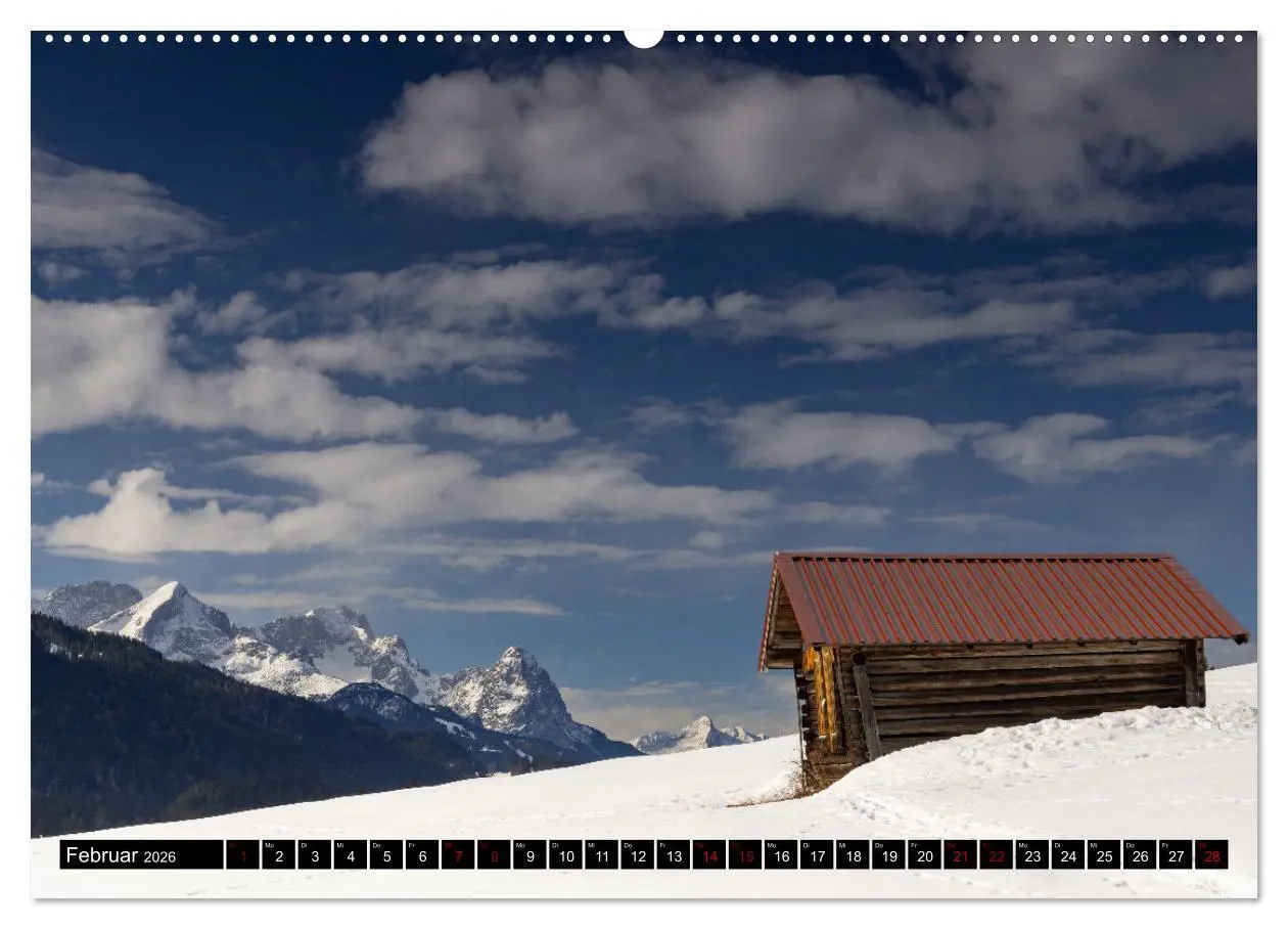 Bild: 9783457488409 | Werdenfelser Land (Wandkalender 2026 DIN A2 quer), CALVENDO...