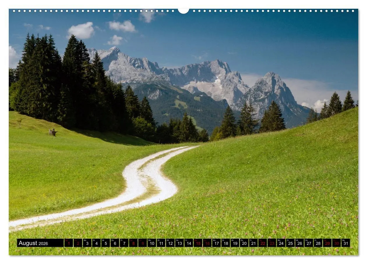 Bild: 9783457488409 | Werdenfelser Land (Wandkalender 2026 DIN A2 quer), CALVENDO...