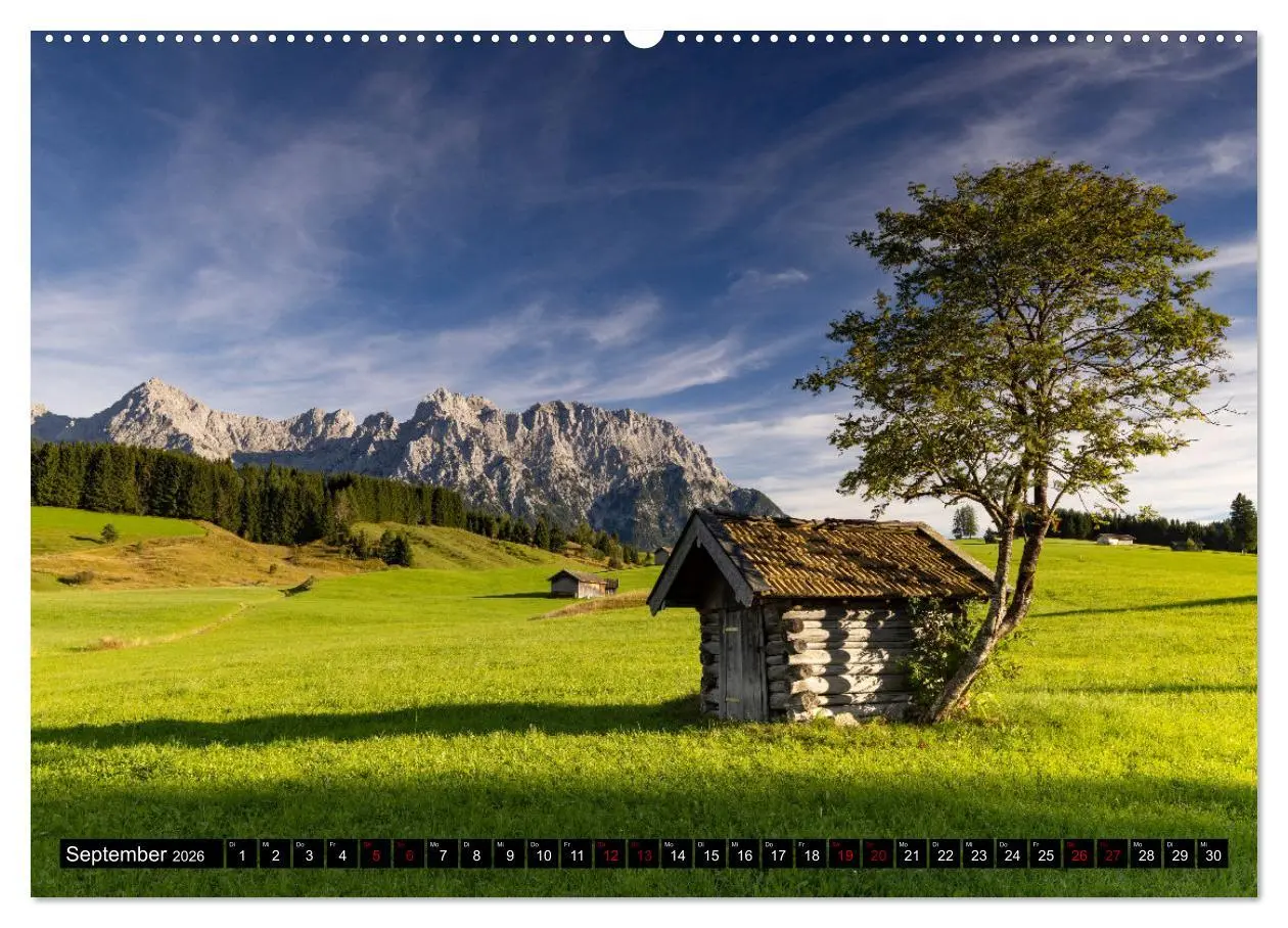 Bild: 9783457488409 | Werdenfelser Land (Wandkalender 2026 DIN A2 quer), CALVENDO...
