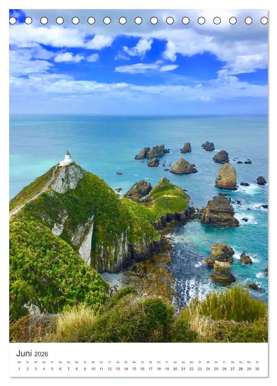 Bild: 9783516338409 | Faszinierendes Neuseeland (Tischkalender 2026 DIN A5 hoch),...