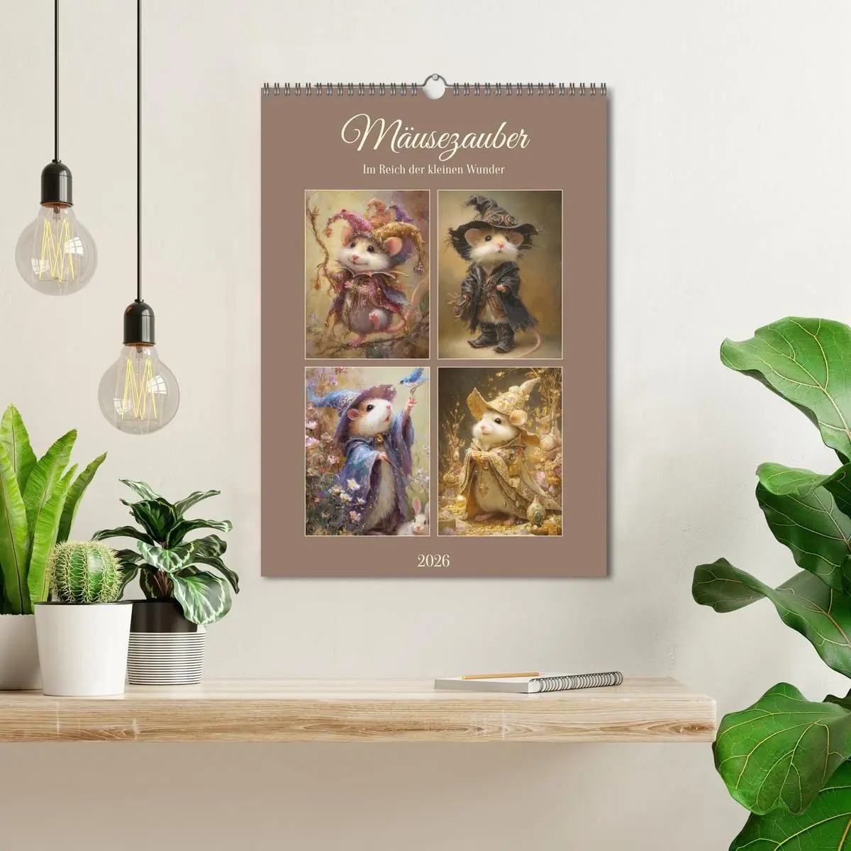 Bild: 9783516718409 | Mäusezauber. Im Reich der kleinen Wunder (Wandkalender 2026 DIN A3...