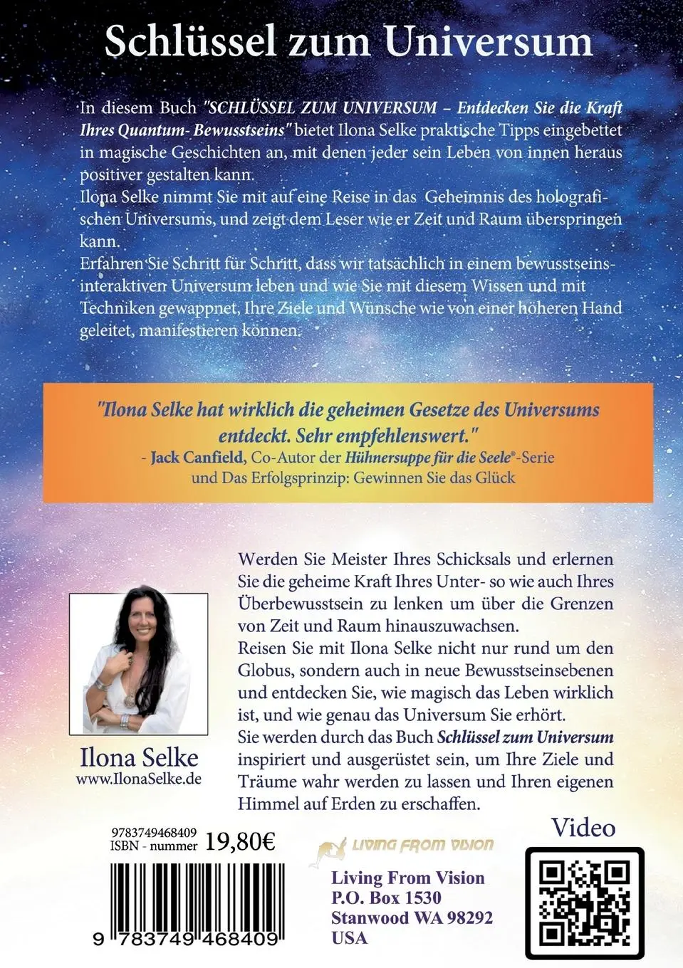 Rückseite: 9783749468409 | Schlüssel zum Universum | Ilona Selke | Taschenbuch | Paperback | 2023