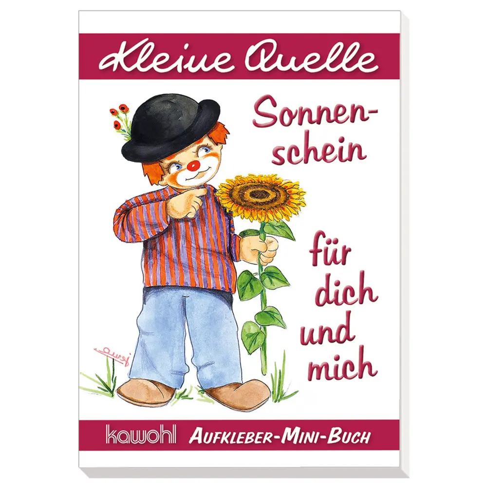 Cover: 9783863388409 | Sonnenschein für dich und mich | Aufkleber-Mini-Buch | Taschenbuch