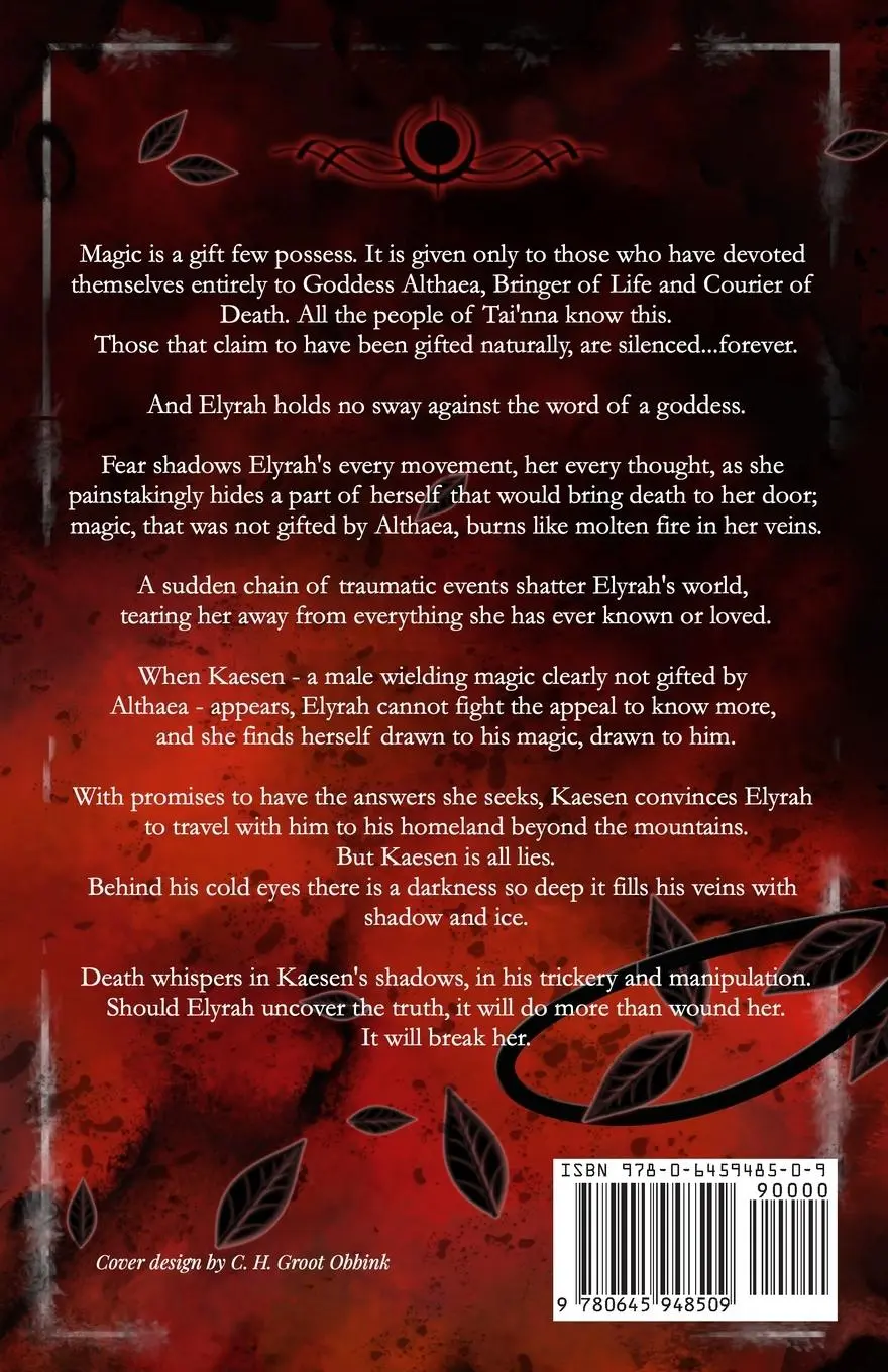 Rückseite: 9780645948509 | Flame of Shadow and Deception | C. H Groot Obbink | Taschenbuch | 2023