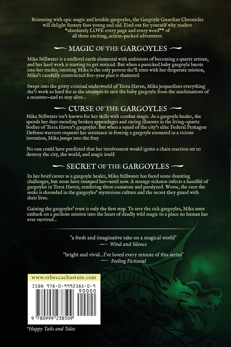Rückseite: 9780999238509 | Gargoyle Guardian Chronicles Book 1-3 | Rebecca Chastain | Taschenbuch