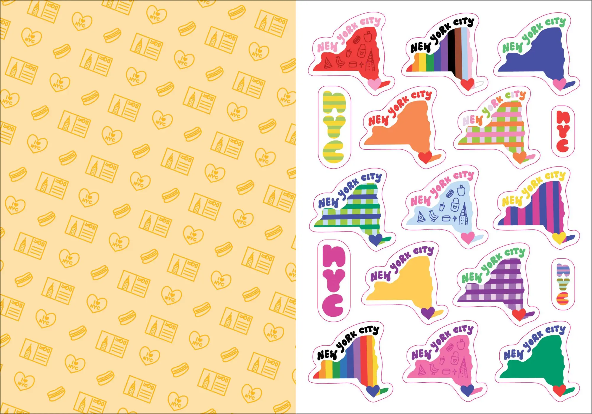 Bild: 9781523528509 | I Love New York City Sticker Book | Laura Supnik (u. a.) | Taschenbuch