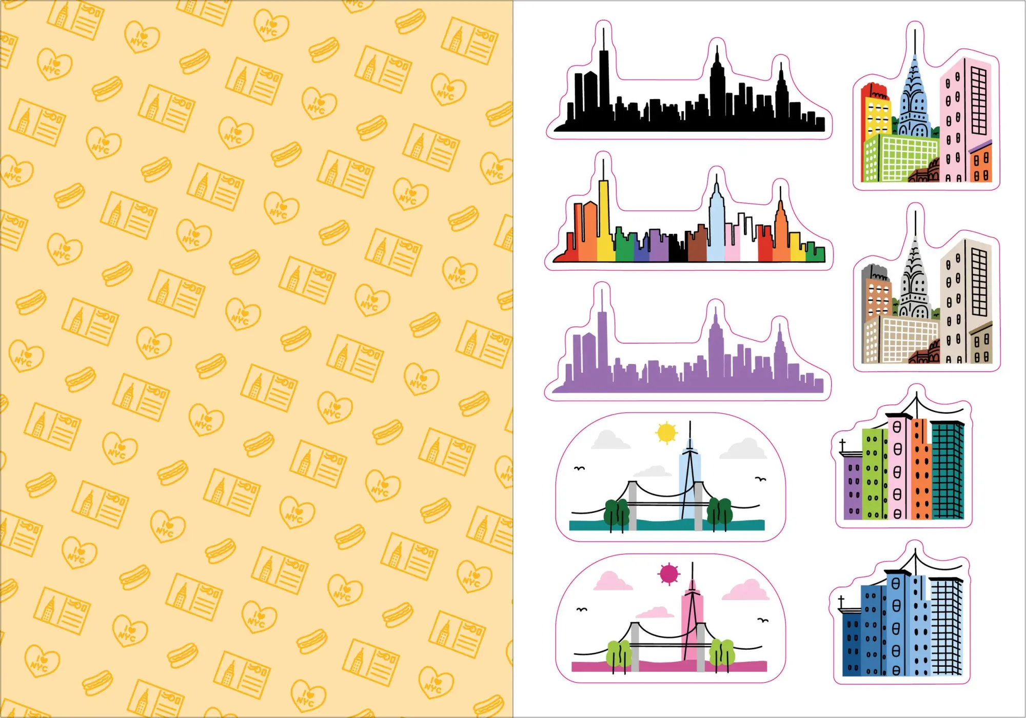 Bild: 9781523528509 | I Love New York City Sticker Book | Laura Supnik (u. a.) | Taschenbuch