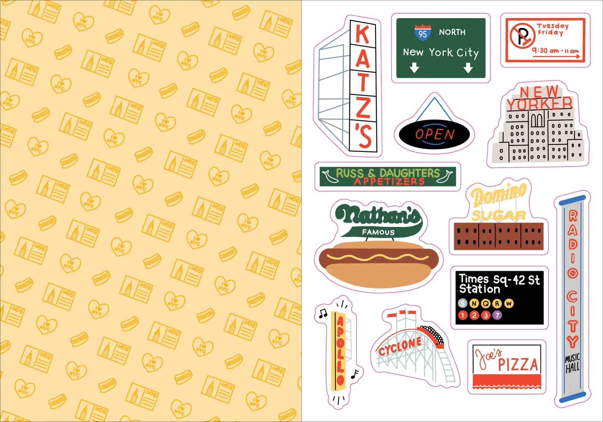 Bild: 9781523528509 | I Love New York City Sticker Book | Laura Supnik (u. a.) | Taschenbuch