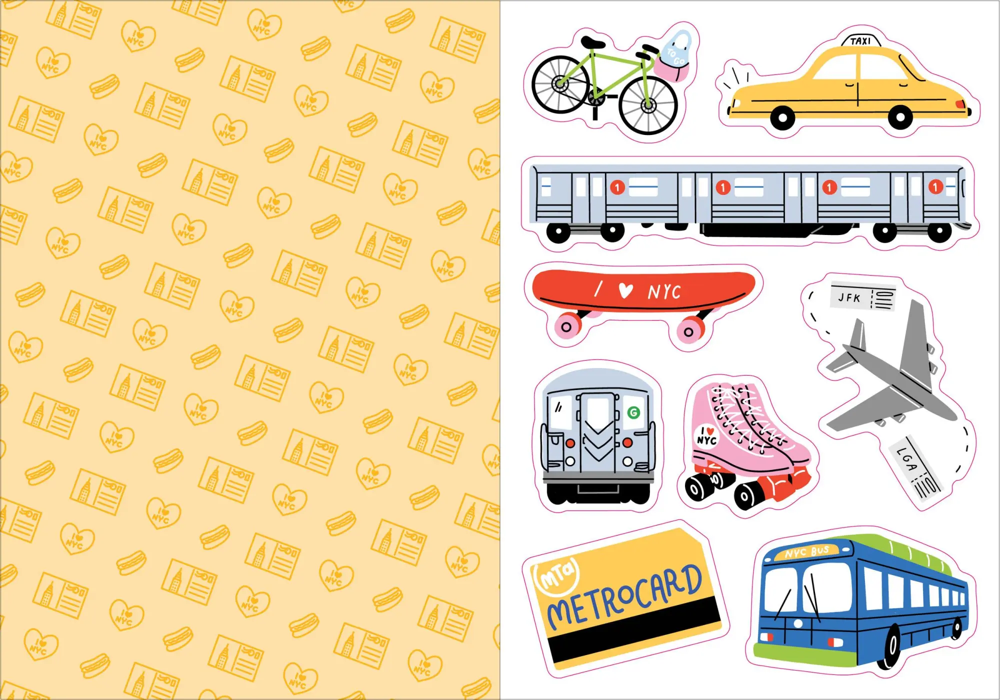 Bild: 9781523528509 | I Love New York City Sticker Book | Laura Supnik (u. a.) | Taschenbuch