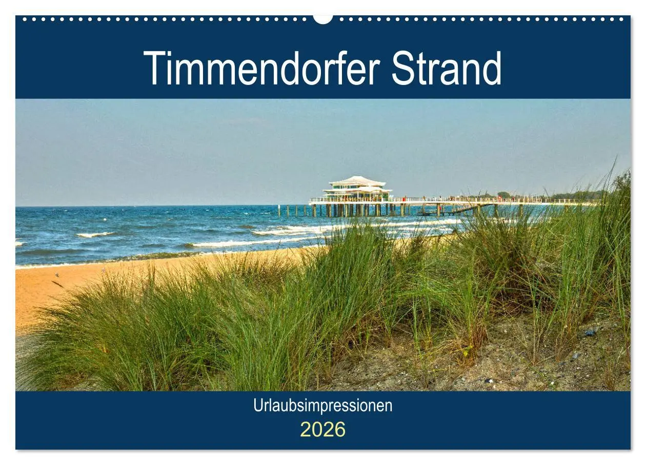 Cover: 9783457858509 | Timmendorfer Strand - Urlaubsimpressionen (Wandkalender 2026 DIN A2...