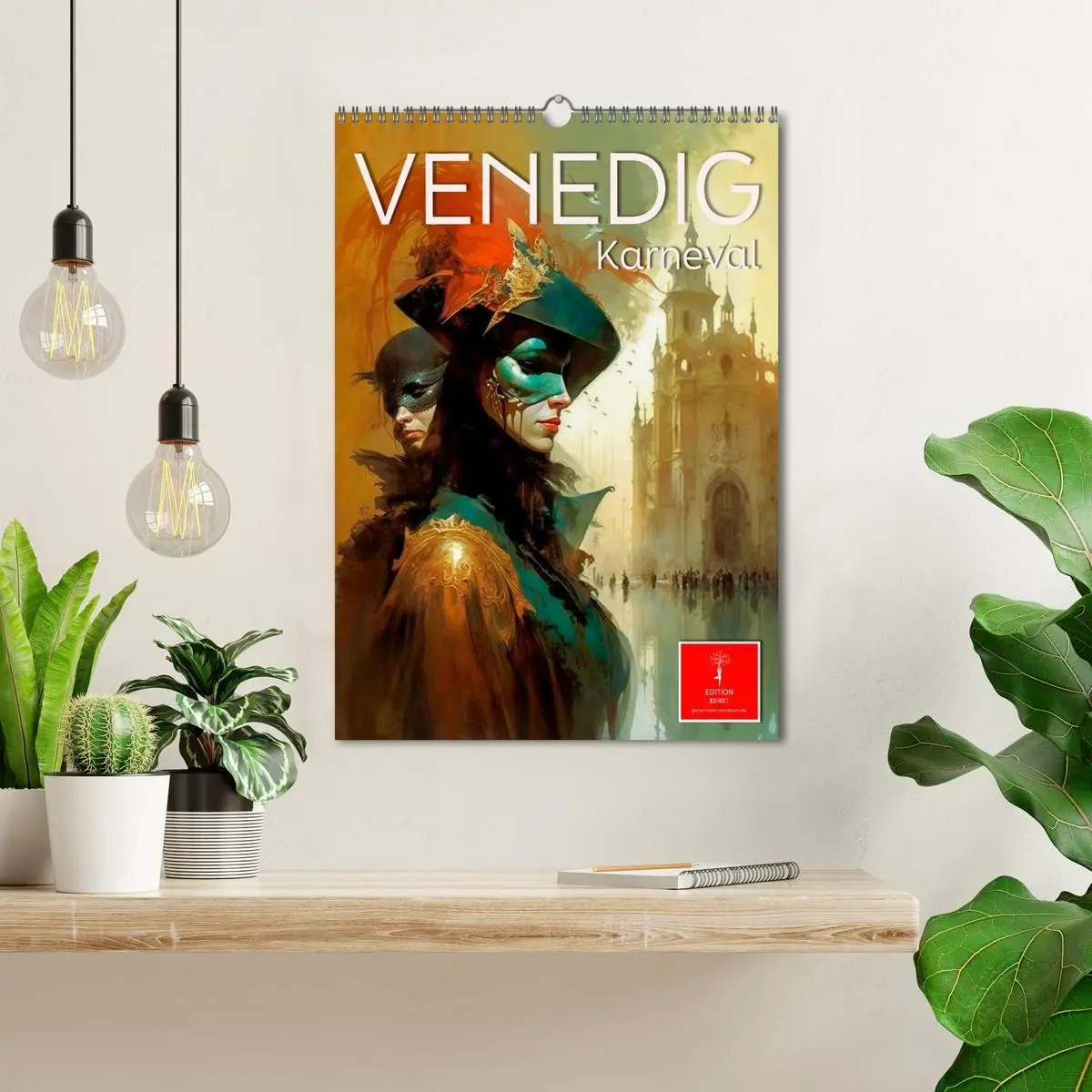 Bild: 9783516328509 | Venedig Karneval (Wandkalender 2026 DIN A3 hoch), CALVENDO...
