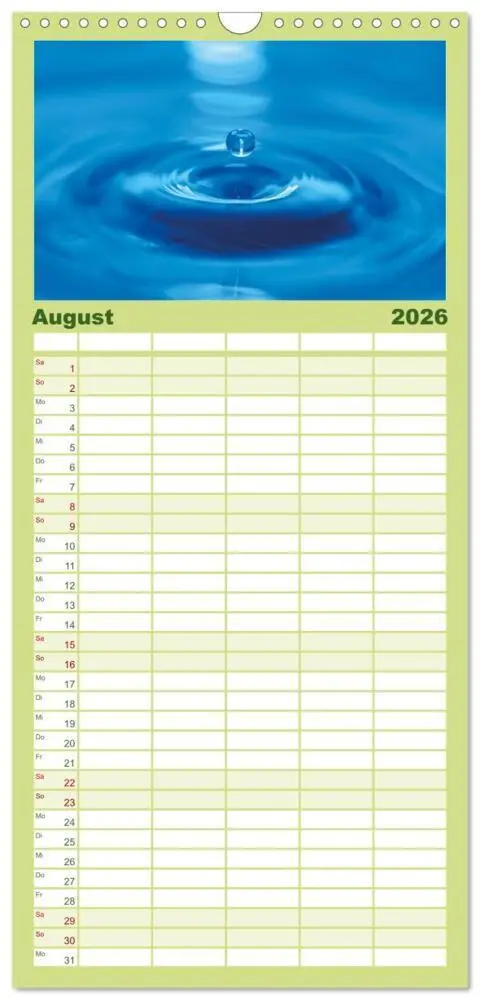 Bild: 9783516498509 | Familienplaner 2026 - Natur-Meditationen - Nimm Dir Zeit mit 5...
