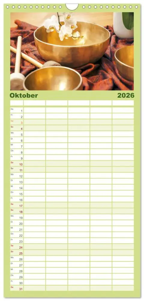 Bild: 9783516498509 | Familienplaner 2026 - Natur-Meditationen - Nimm Dir Zeit mit 5...