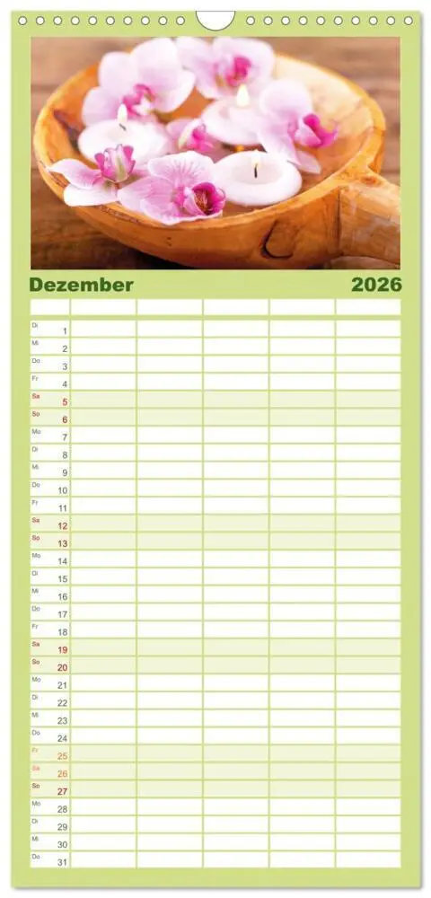Bild: 9783516498509 | Familienplaner 2026 - Natur-Meditationen - Nimm Dir Zeit mit 5...