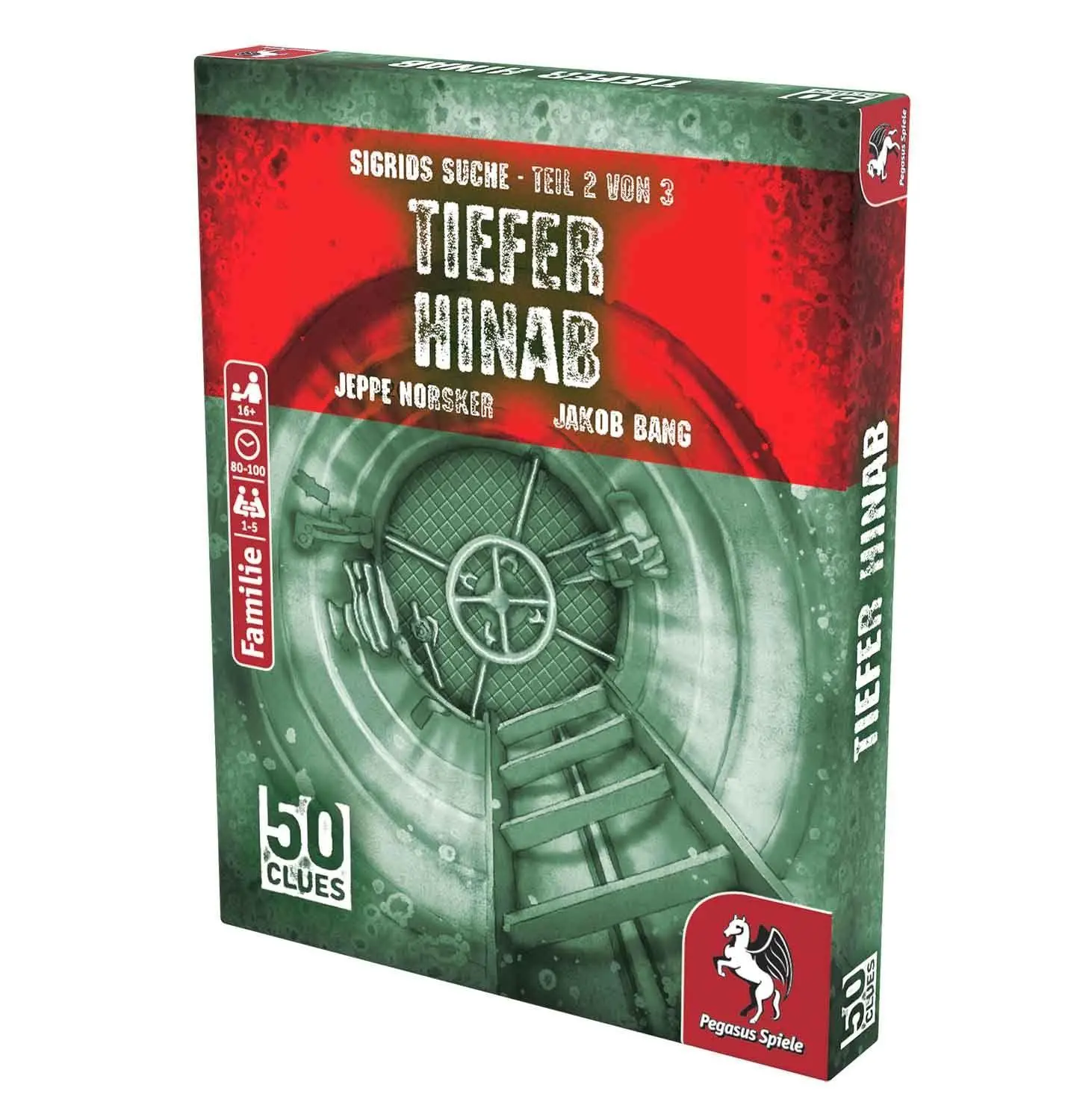 Bild: 4250231738609 | 50 Clues - Tiefer hinab (Sigrids Suche, Teil 2 von 3) | Jeppe Norsker