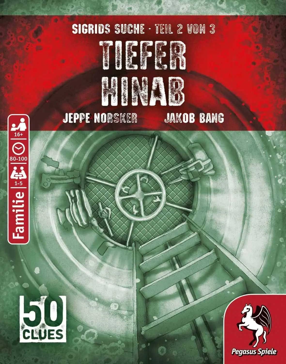 Bild: 4250231738609 | 50 Clues - Tiefer hinab (Sigrids Suche, Teil 2 von 3) | Jeppe Norsker