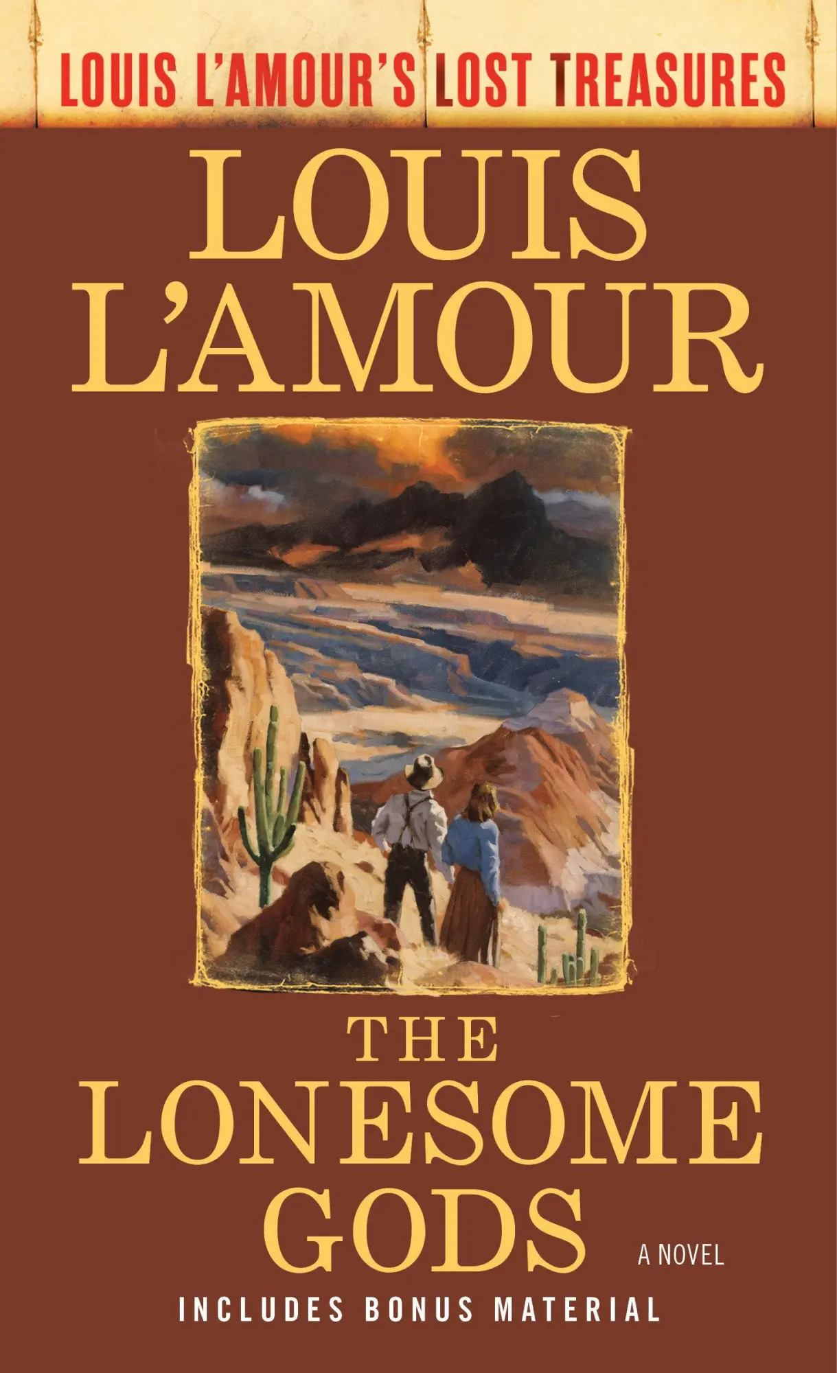 Cover: 9780593158609 | The Lonesome Gods (Louis l'Amour's Lost Treasures) | Louis L'Amour