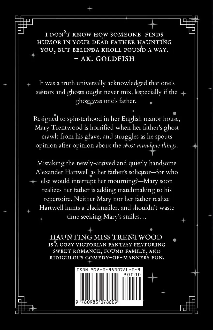 Rückseite: 9780983078609 | Haunting Miss Trentwood | Belinda Kroll | Taschenbuch | Englisch